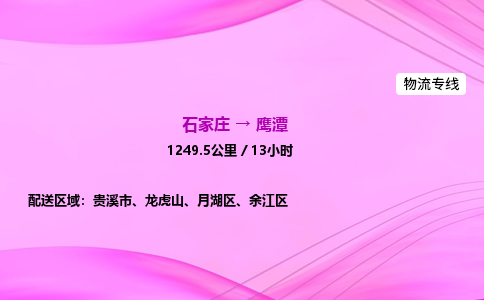 石家庄到鹰潭货运专线_石家庄到鹰潭物流公司 石家庄到鹰潭货运专线_石家庄到鹰潭物流公司