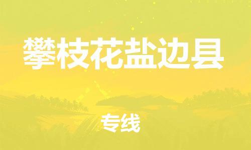 石家庄到攀枝花盐边县物流专线-快速安全的石家庄到攀枝花盐边县货运公司